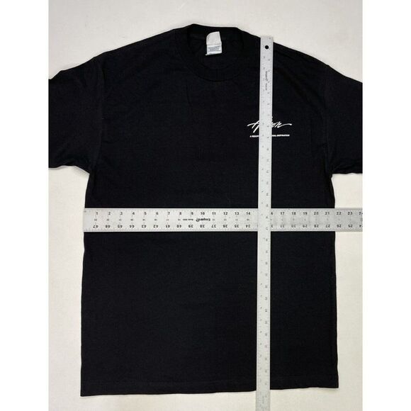 VINTAGE Las Vegas Hilton Supernova Biggest Game Graphic T-shirt Men Large Black - Picture 6 of 6